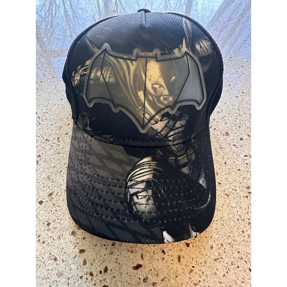 New DC Comics Snapback Hat Cap‎ OSFM Youth Superman vs. Batman Dawn of Justice